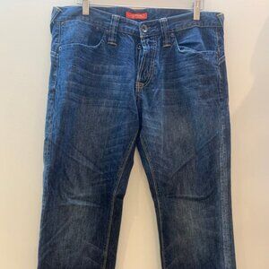 Ed Hardy Y2K Straight Leg Jeans Embroidered Pockets Size - Size 34 x 31